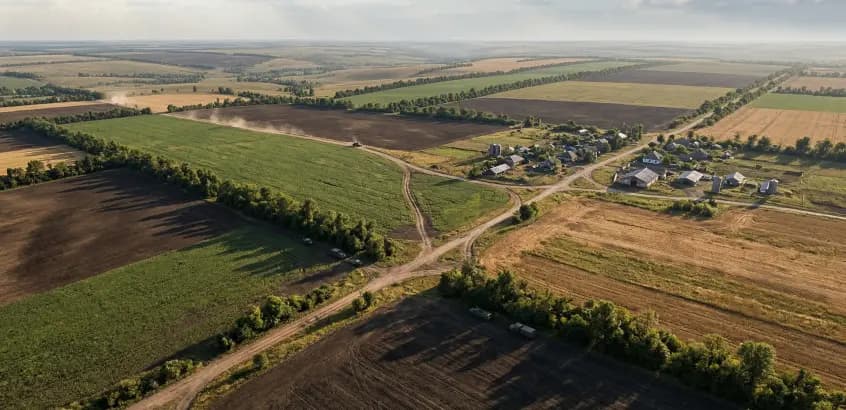 Симуляція розвідувальних польотів БпЛА над відкритими сільськогосподарськими угіддями